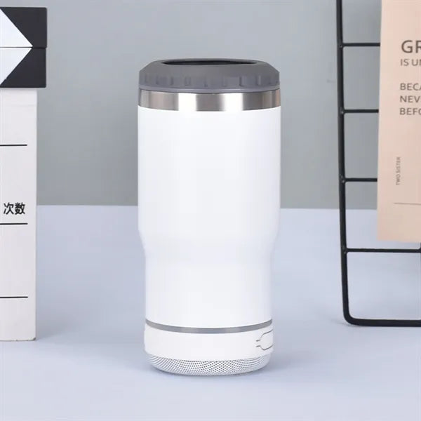 304 Stainless Steel Insulated Tumbler with Bluetooth Speaker