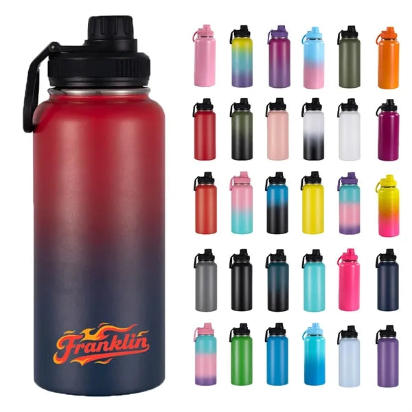32oz Gradient Stainless Steel Space Bottle