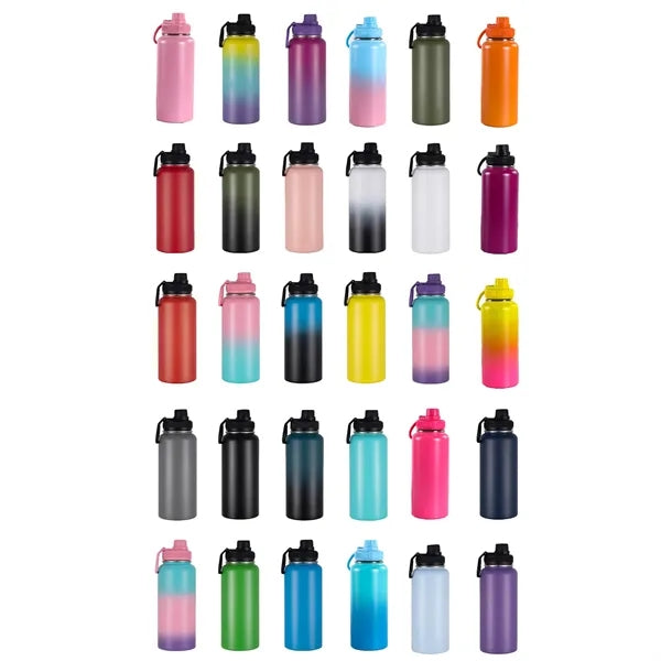 32oz Gradient Stainless Steel Space Bottle