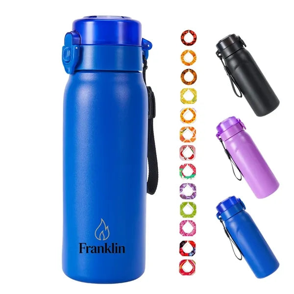 25oz Stainless Steel Flavor Infused Straw Tumbler