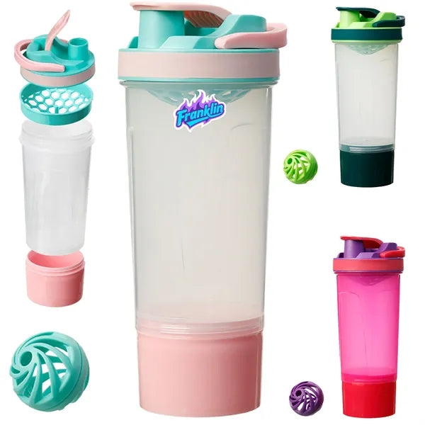 18 oz Foldable Food-Grade Silicone Water Bottle
