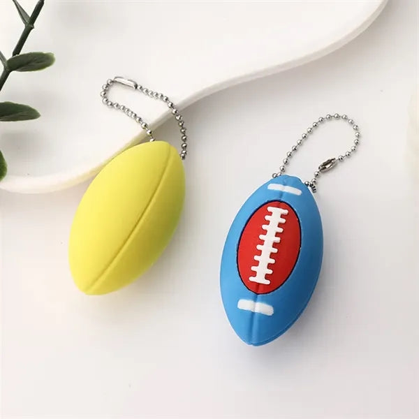 Click Football Fidget Keychain Cute Stress Relief