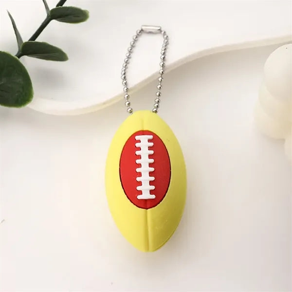 Click Football Fidget Keychain Cute Stress Relief