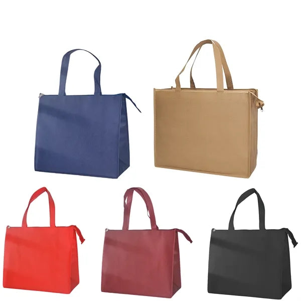 Non-woven Tote with Zipper