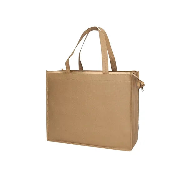 Non-woven Tote with Zipper