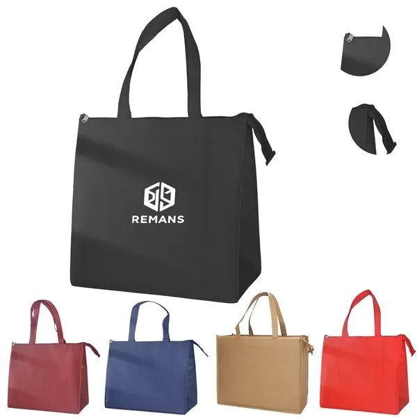 Non-woven Tote with Zipper