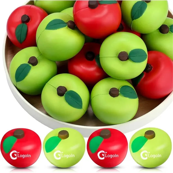 2in Apple Fruit Stress Ball Toys Party Favor Supplies