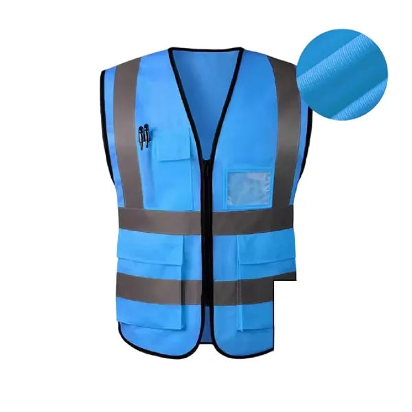 Reflective Safety Vest for High Visibility at Work