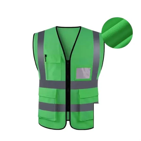 Reflective Safety Vest for High Visibility at Work