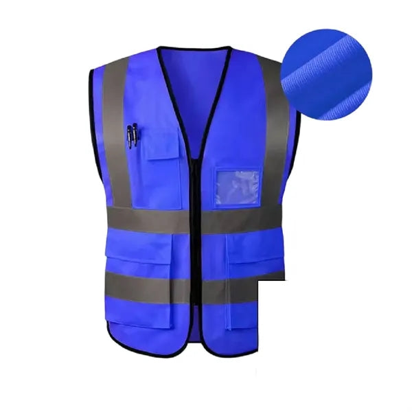 Reflective Safety Vest for High Visibility at Work