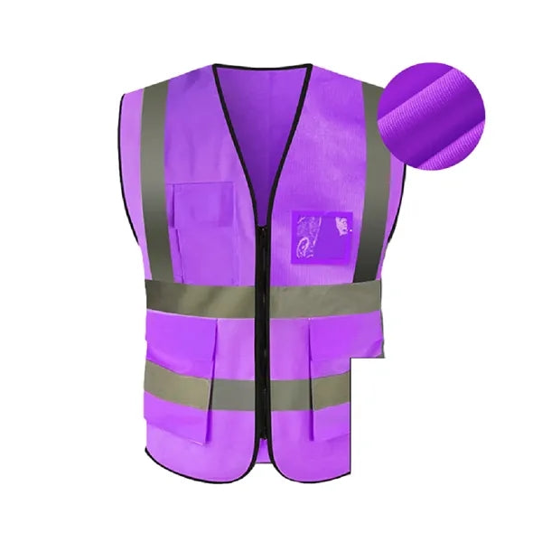Reflective Safety Vest for High Visibility at Work
