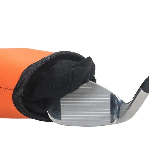 Clip-On Golf Ball and Club Cleaner Pouch Detachable Bag
