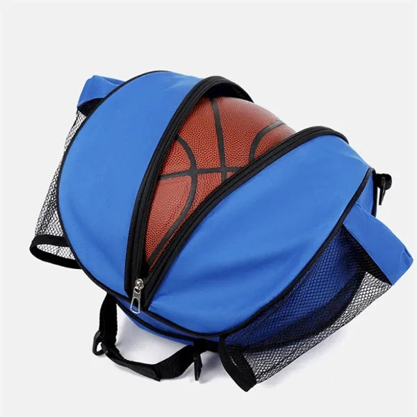 Multi-Functional Mesh Sports Ball Backpack & Shoulder Tote