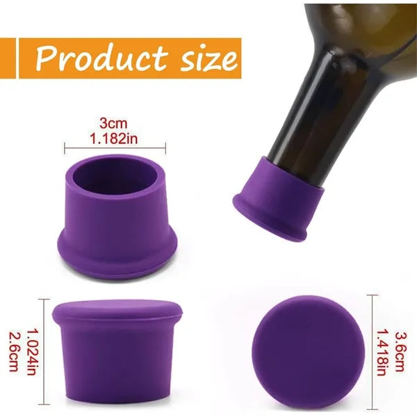 Simple Silicone Bottle Leak-proof Cover