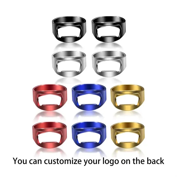 Portable Stainless Steel Ring Bottle Opener
