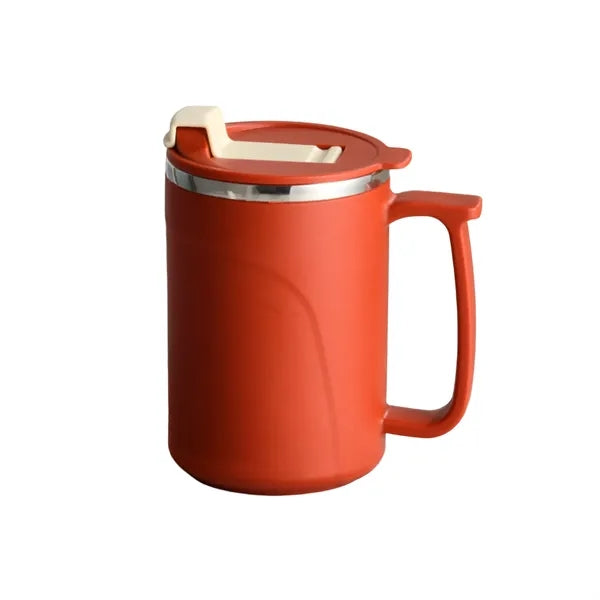Stainless Steel Travel Mug with Leak-Proof Lid