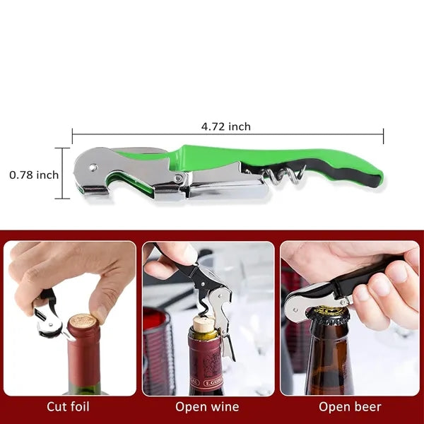Multifunctional Stainless Steel Wine Bottle Opener Knife