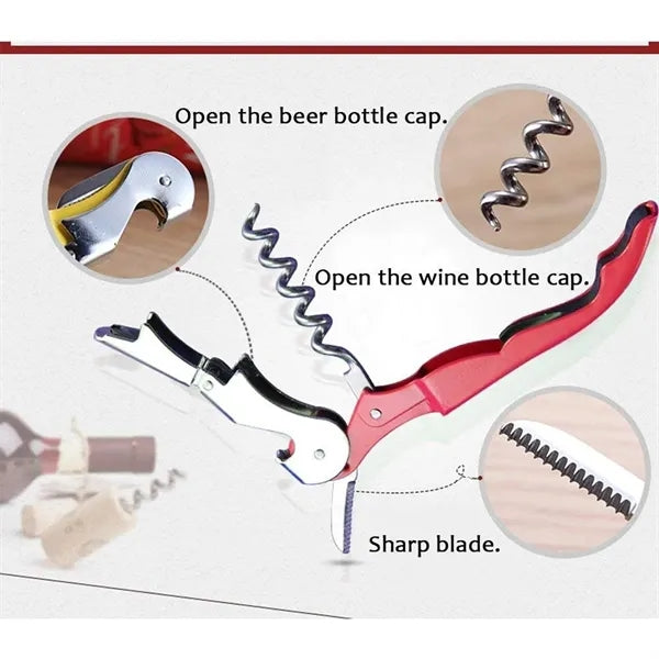 Multifunctional Stainless Steel Wine Bottle Opener Knife