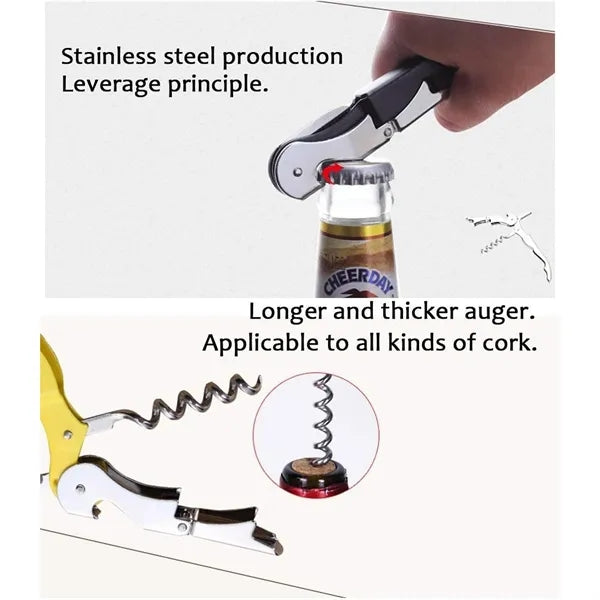 Multifunctional Stainless Steel Wine Bottle Opener Knife