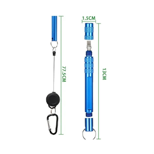 Golf Club Groove Cleaner Tool W/ Three Head Blades