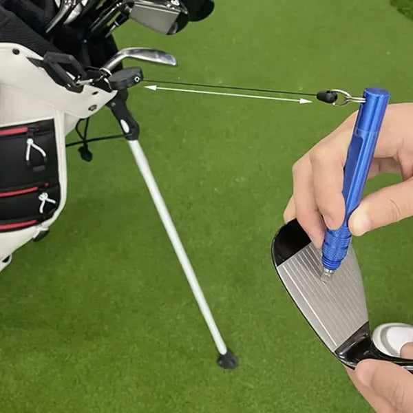 Golf Club Groove Cleaner Tool W/ Three Head Blades