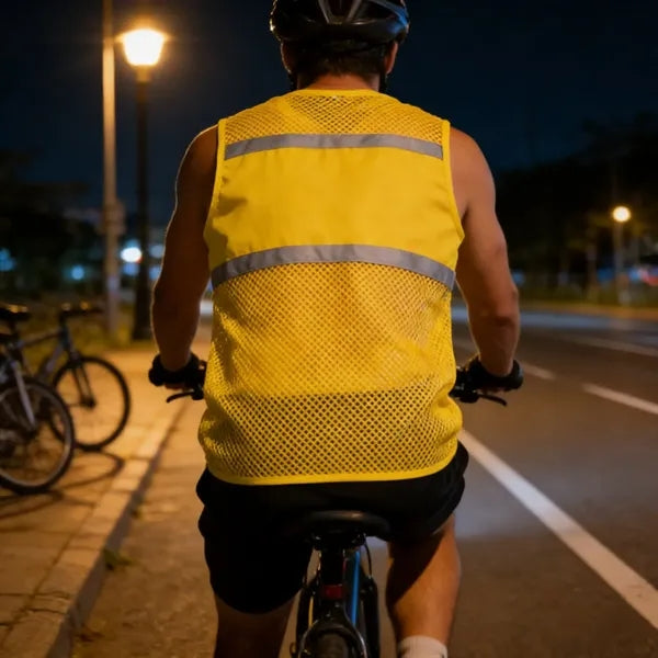 Mesh High Visibility Security Reflective Safety Vest