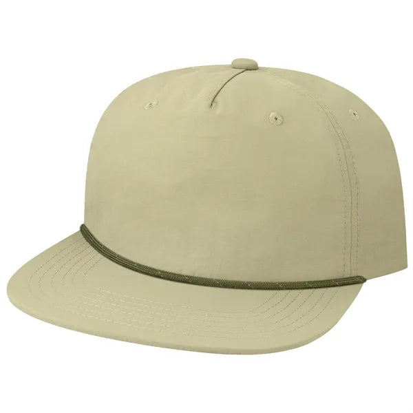 Legacy Relaxed Nylon 5-Panel Cap