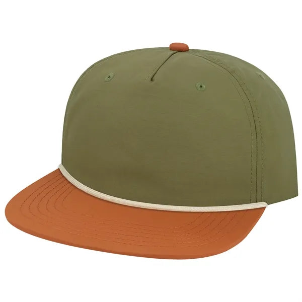 Legacy Relaxed Nylon 5-Panel Cap