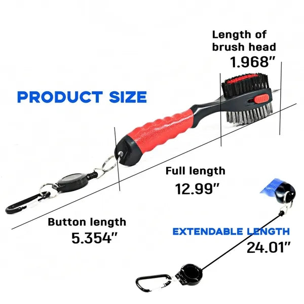 Golf Club Fiber Cleaning Brush