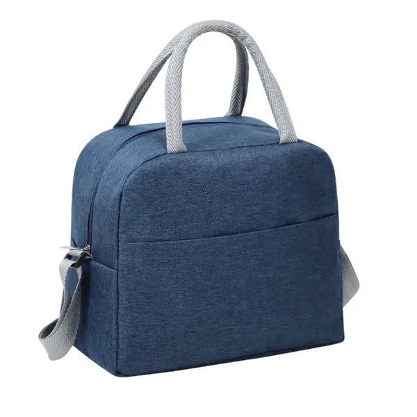 Cationic Insulated Lunch Bag with Shoulder Strap
