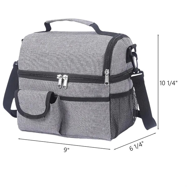 Oxford Double-Layer Insulated Lunch Cooler