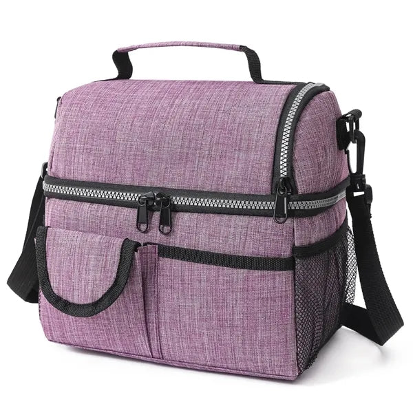 Oxford Double-Layer Insulated Lunch Cooler
