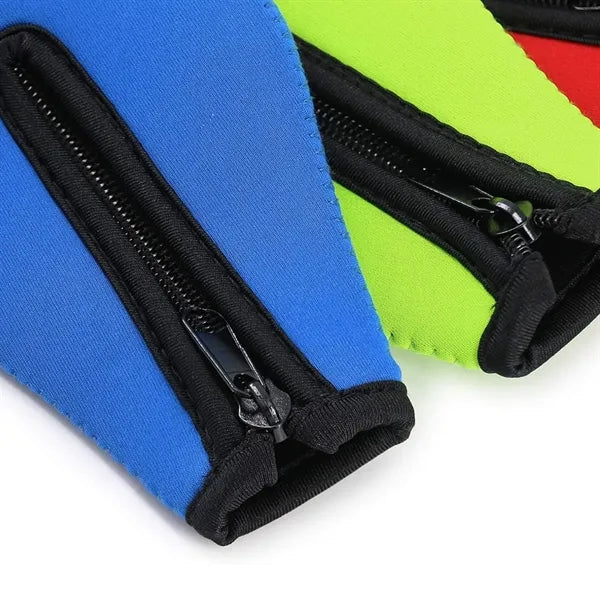 11Oz. Zippered Neoprene Bottle Cooler Sleeve