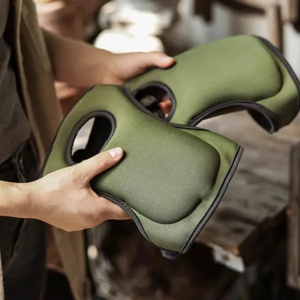 Heavy Duty Neoprene Garden Knee Pads With Adjustable Straps