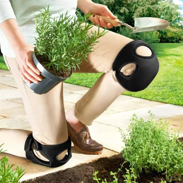 Heavy Duty Neoprene Garden Knee Pads With Adjustable Straps