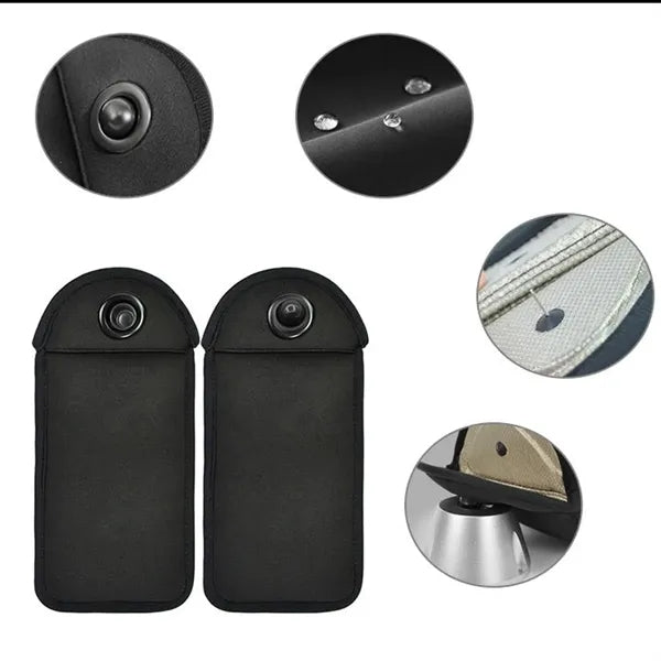 Secure Magnetic Locking Neoprene Privacy Phone Pouch