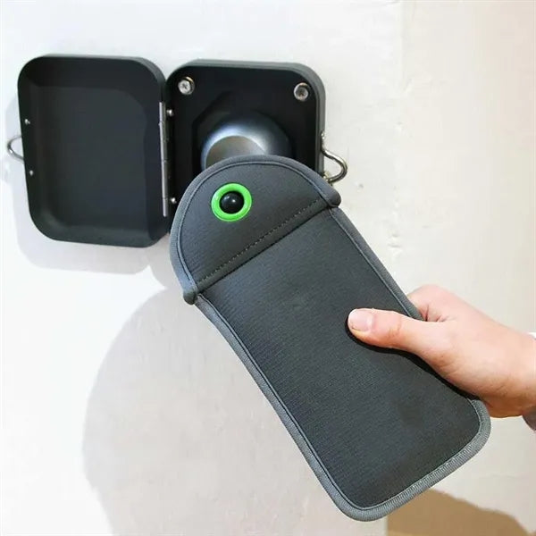 Secure Magnetic Locking Neoprene Privacy Phone Pouch