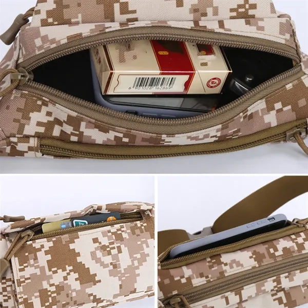 5L Waterproof Tactical Waist Bag Running Fanny Pack