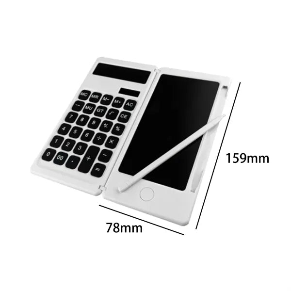 Dual Function Calculator with LCD Writing Pad