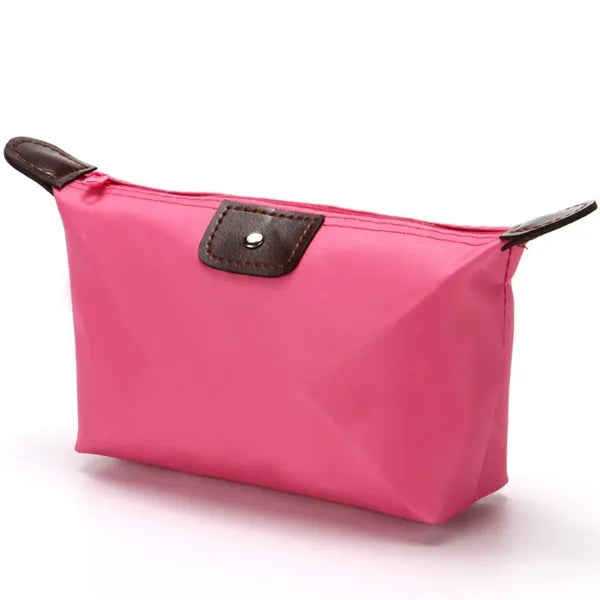 Compact Dumpling-Style Makeup Pouch