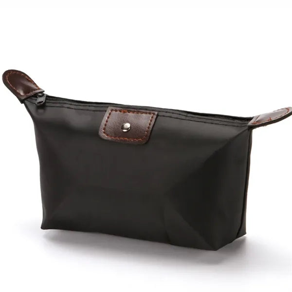 Compact Dumpling-Style Makeup Pouch