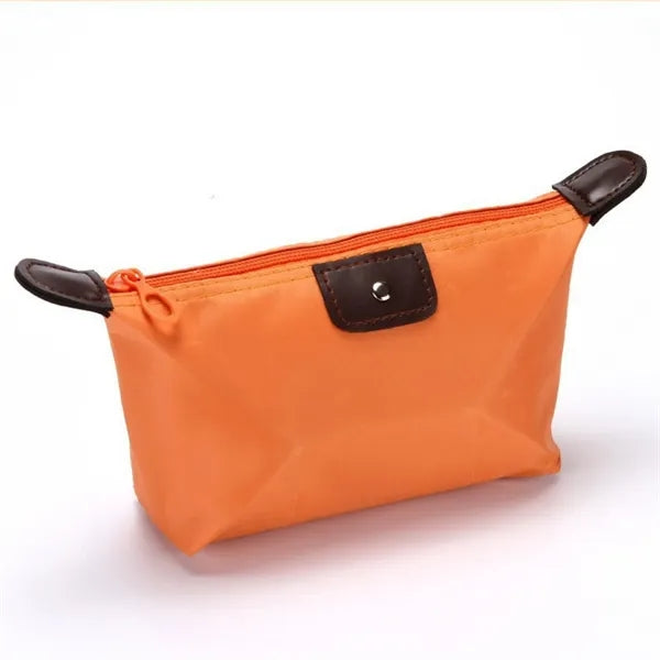 Compact Dumpling-Style Makeup Pouch