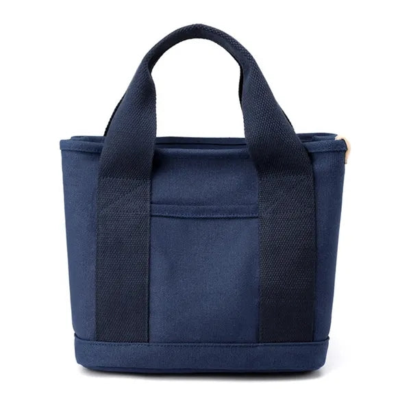 Durable Canvas Tote Bag with Multi-Layered Design