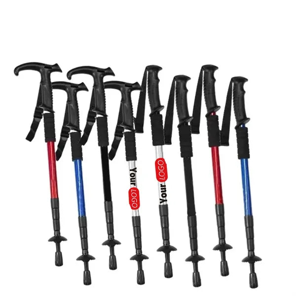 Straight Four-Section Trekking Poles