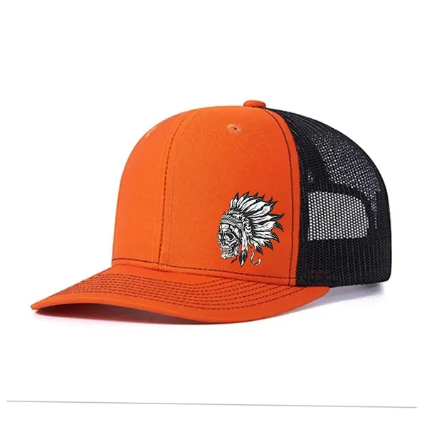 Athlete And Trucker Snapback Cap With A Net