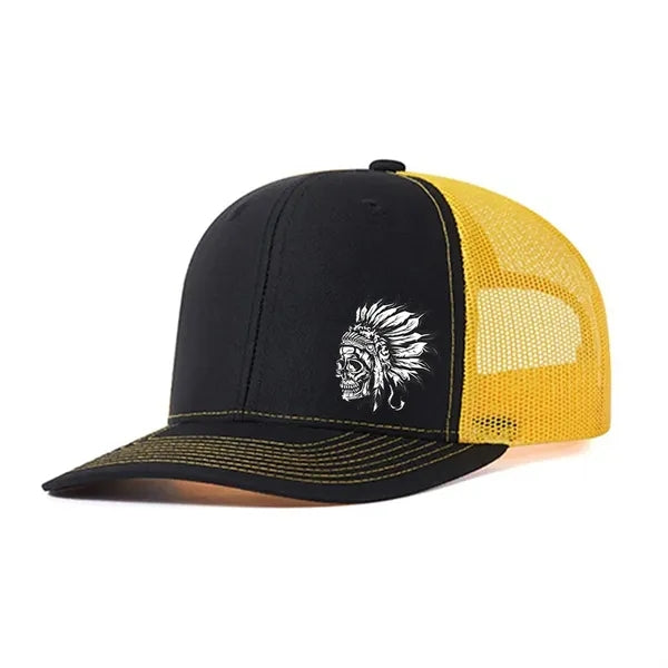 Athlete And Trucker Snapback Cap With A Net