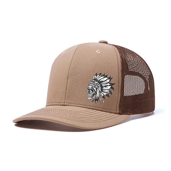 Athlete And Trucker Snapback Cap With A Net