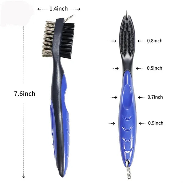 Dual-Sided Golf Cleaning Brush