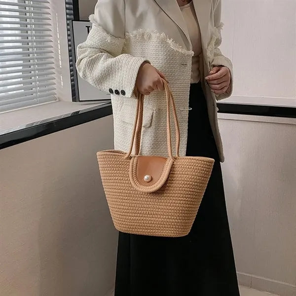 Straw Beach Tote Bags for Women
