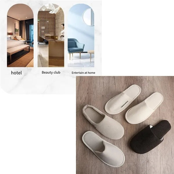 Comfort disposable slippers